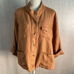 C & C California Linen Jacket